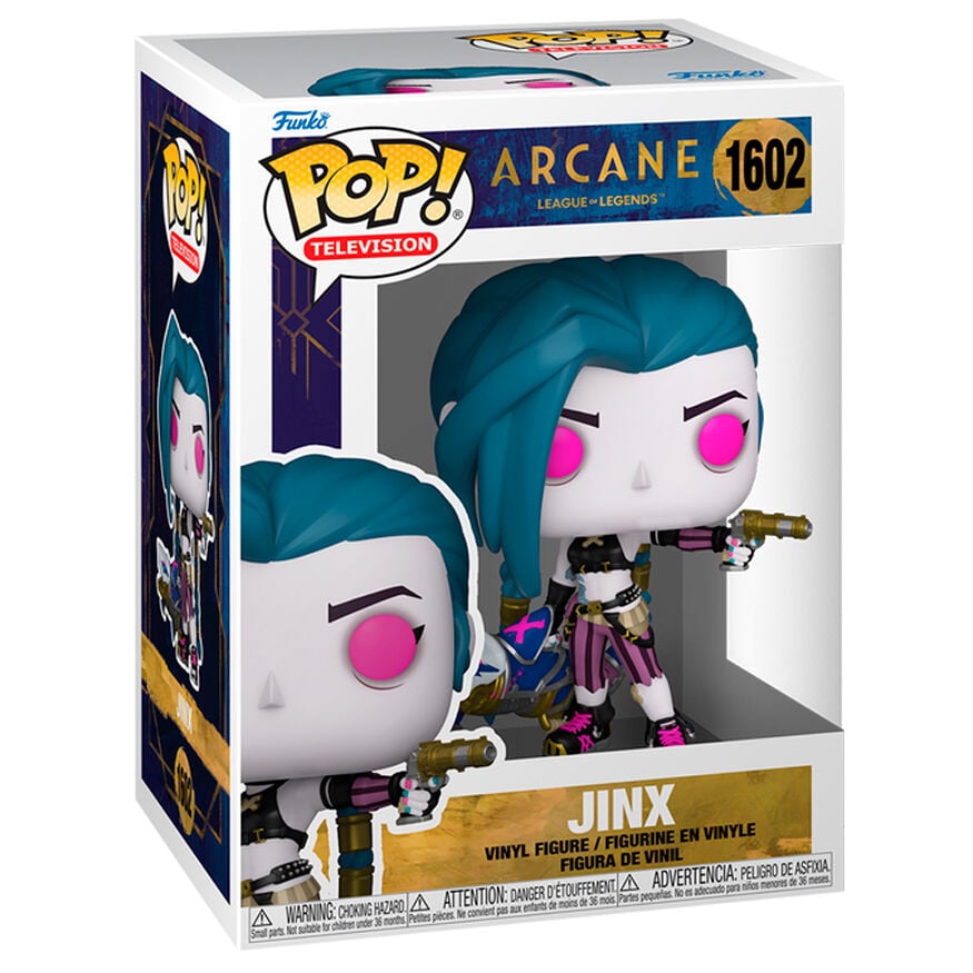 Figura Funko POP! de Jinx de League of Legends y Arcane - 2
