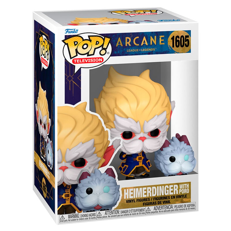 Figura Funko POP! de Heimerdinger con un Poro - 2