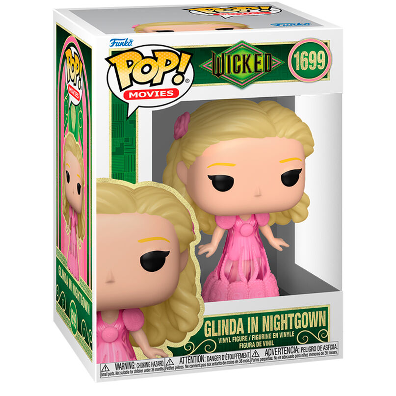 Figura Funko POP! Wicked Glilda con vestido de noche rosa - 2