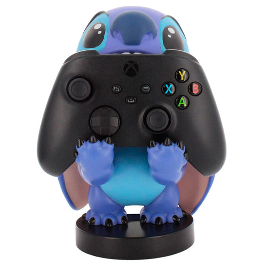 Soporte Cable Guy de Stitch Disney sobre base negra - 4