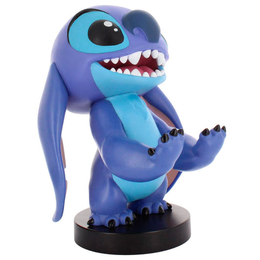 Soporte Cable Guy de Stitch Disney sobre base negra - 6