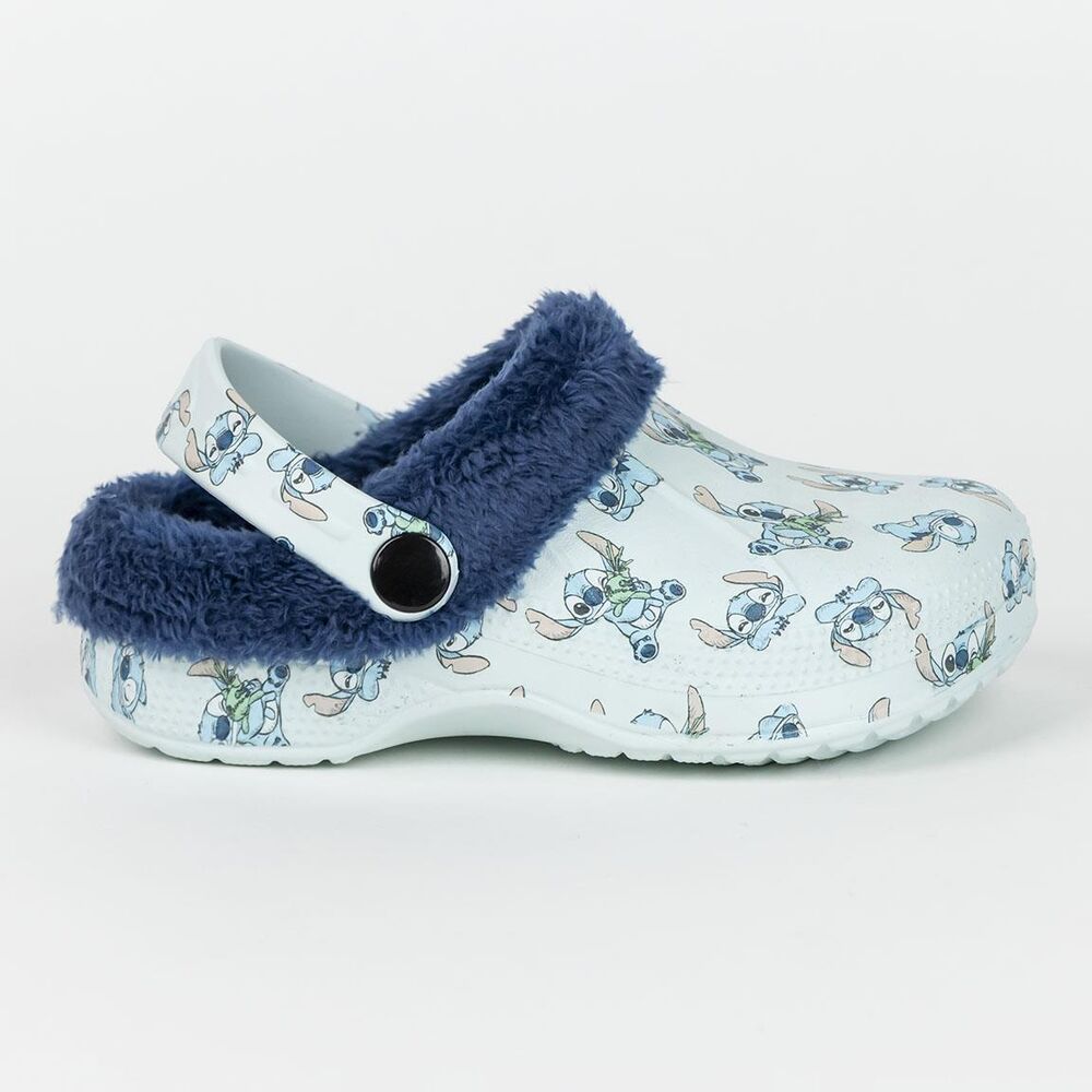 Pantuflas azules de Stitch Disney con tira trasera - 4