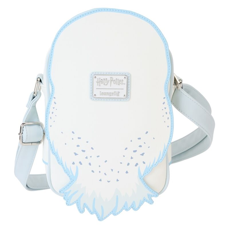 Bolso mochila Loungefly de Hedwig de Harry Potter en blanco y azul claro - 5
