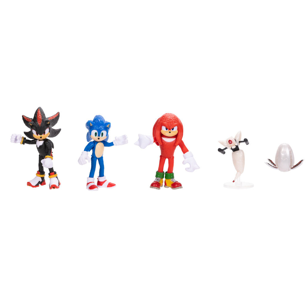 Blíster de figuras Sonic 3 con Sonic, Knuckles y Shadow - 3