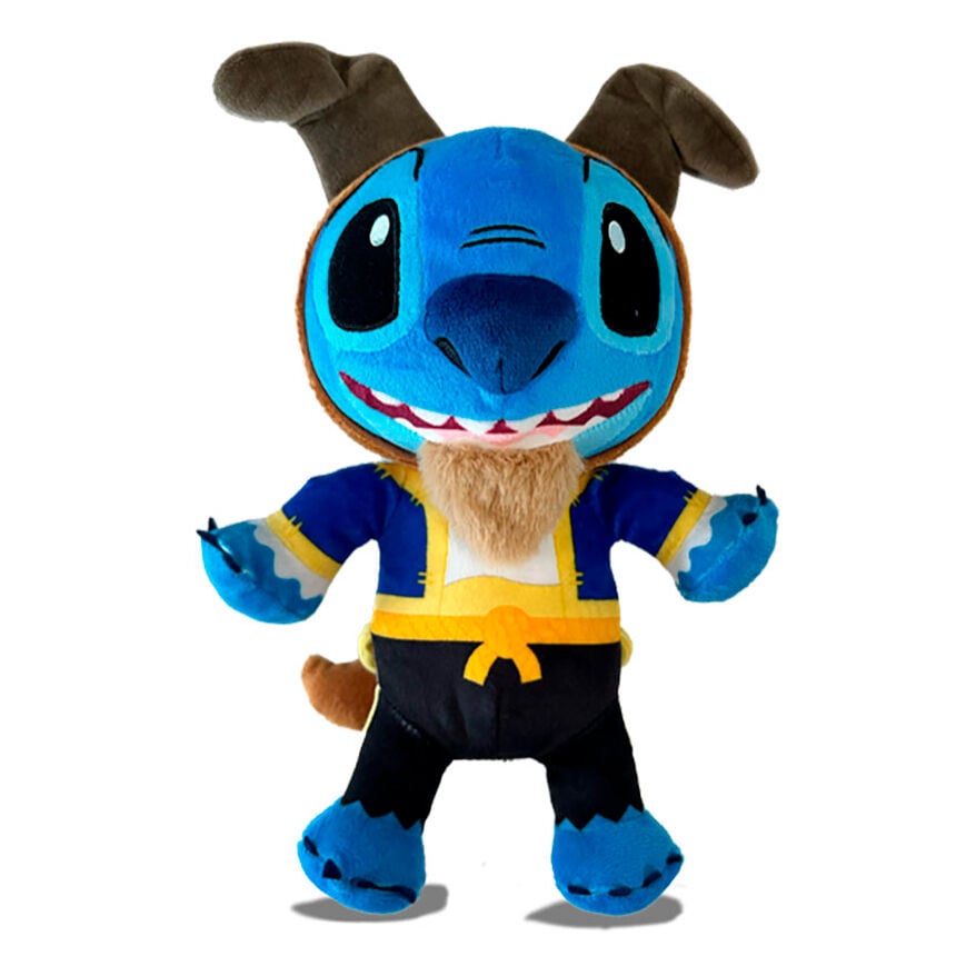 Peluche de Stitch caracterizado como la Bestia de Disney