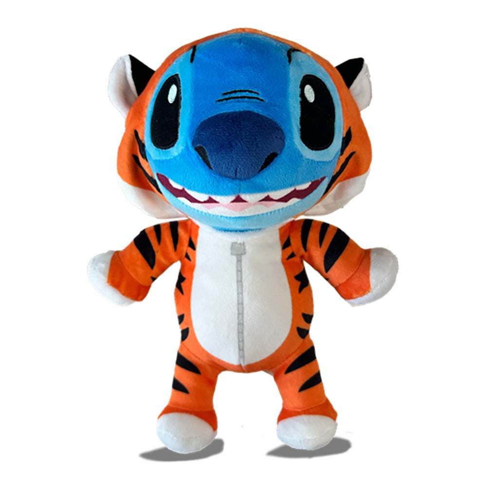 Peluche de Stitch vestido como Rajah de Disney Aladdin