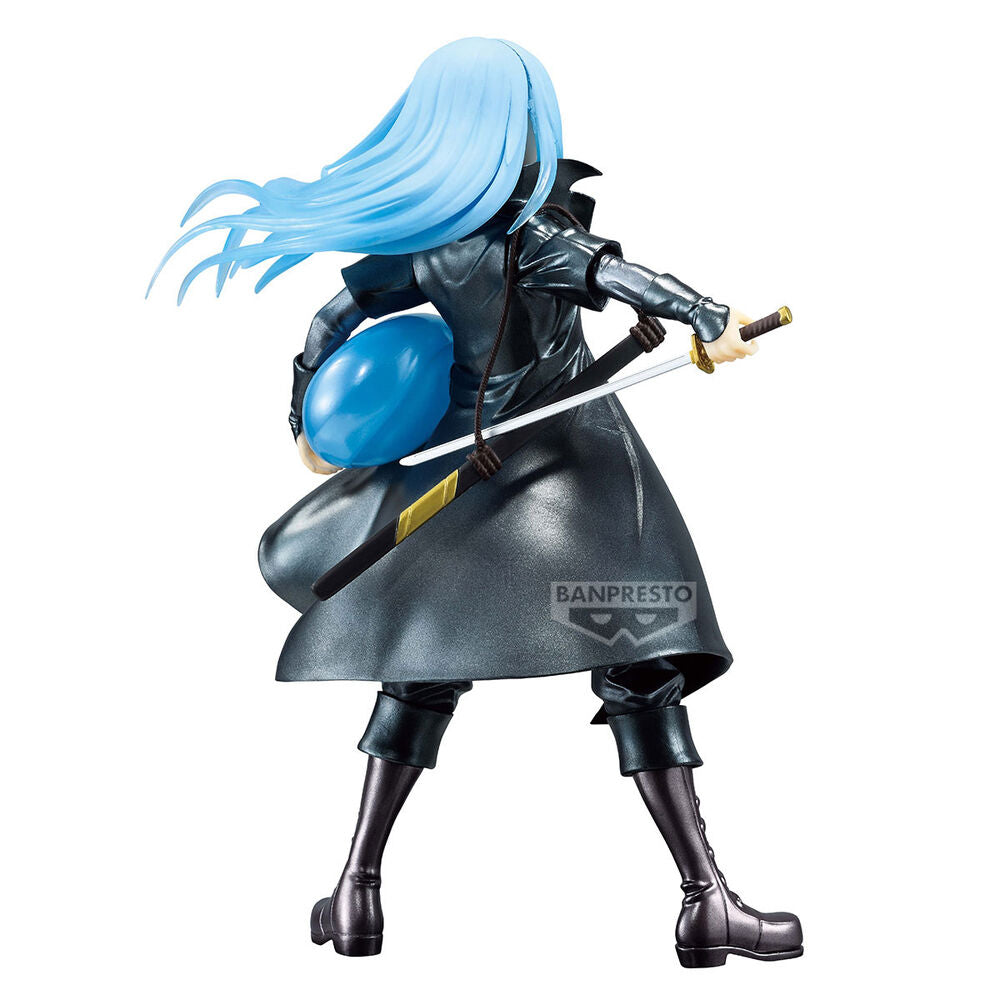 Figura BANPRESTO de Rimuru Tempest con espada y cabello azul - 4