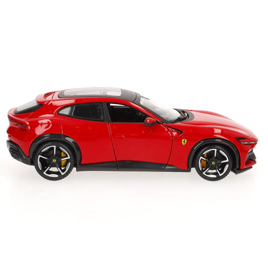 Coche Ferrari Purosangue BURAGO rojo a escala 1:24 - 3
