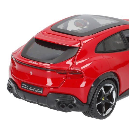 Coche Ferrari Purosangue BURAGO rojo a escala 1:24 - 5
