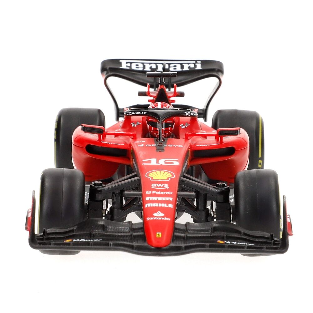 Coche Ferrari de Fórmula 1 de Charles Leclerc con mando radio control - 6