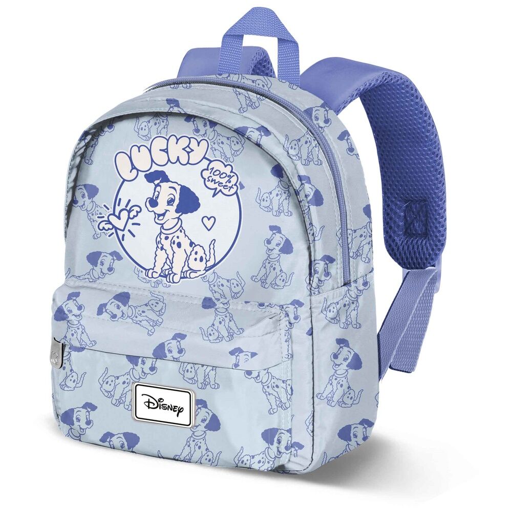 Mochila preescolar azul de Disney 101 Dálmatas