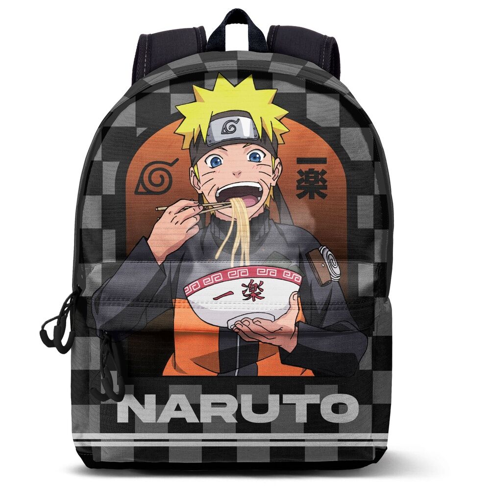Mochila Naruto Shippuden Ichiraku con Naruto comiendo ramen