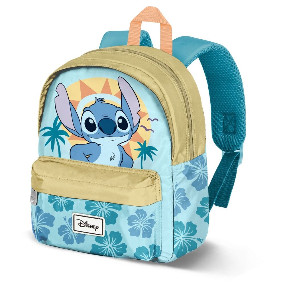 Mochila preescolar de Stitch Disney con estampado tropical