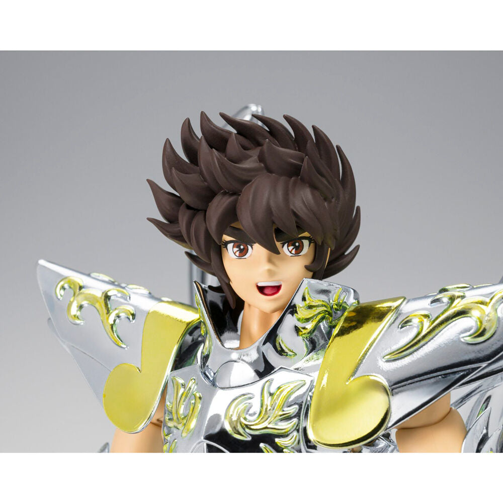Figura articulada de Pegasus Seiya con God Cloth y alas plateadas - 5