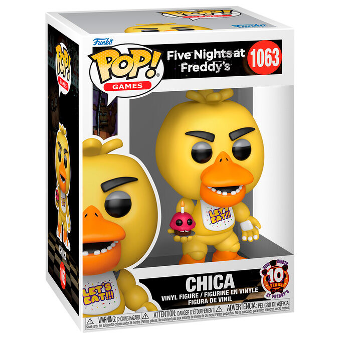 Figura Funko POP! de Chica con cupcake de Five Nights at Freddy's - 2