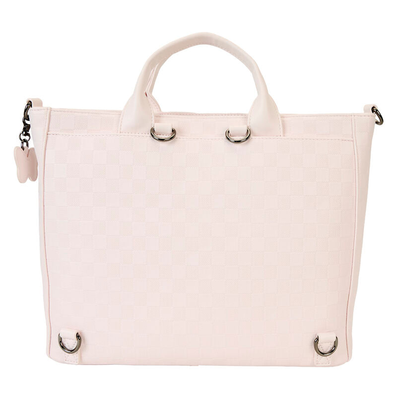 Bolso mochila rosa de Minnie Disney Loungefly con lazo y orejas - 6