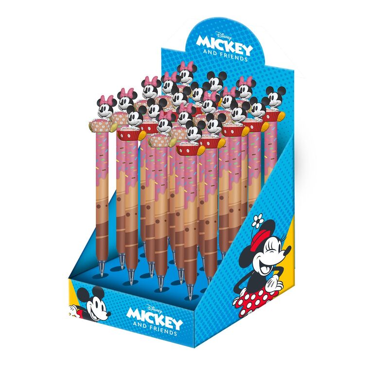 Expositor de bolígrafos borrables Disney Mickey and Friends surtidos