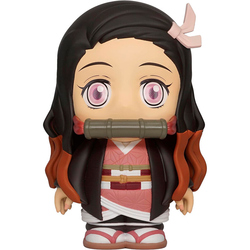 Figura hucha de Nezuko Kamado de Demon Slayer en PVC
