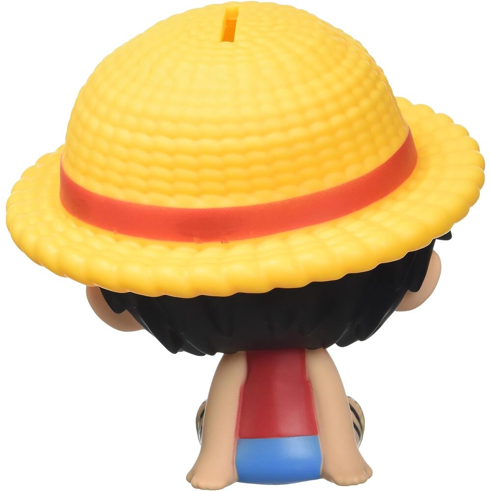 Figura hucha Chibi Luffy de One Piece con sombrero de paja - 2