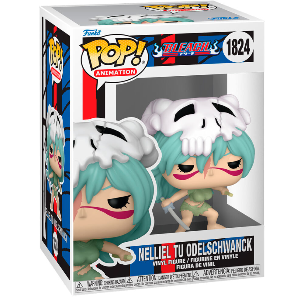 Figura Funko POP! de Nelliel Tu Odelschwanck de Bleach con máscara y espadas - 2