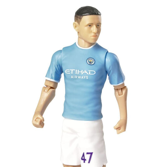 Figura articulada de Foden del Manchester City con balón y dorsal 47 - 5