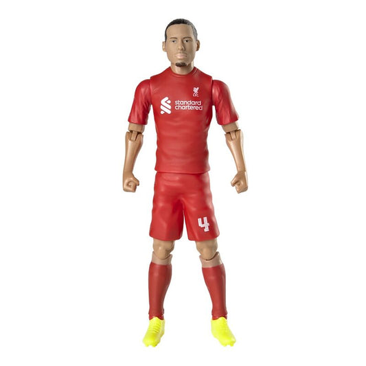Figura articulada de Virgil con equipación roja del Liverpool FC y balón - 2