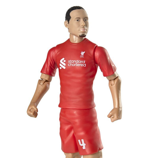 Figura articulada de Virgil con equipación roja del Liverpool FC y balón - 3