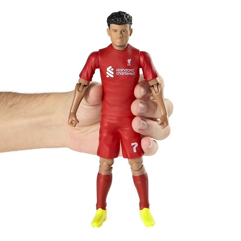 Figura articulada de Luis Diaz con uniforme rojo del Liverpool FC - 7