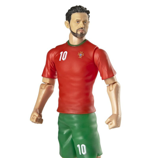 Figura articulada de Bernando Silva con la equipación de Portugal y un balón - 4