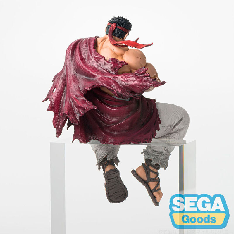 Figura de Ryu de Street Fighter VI sentado con los brazos cruzados - 3