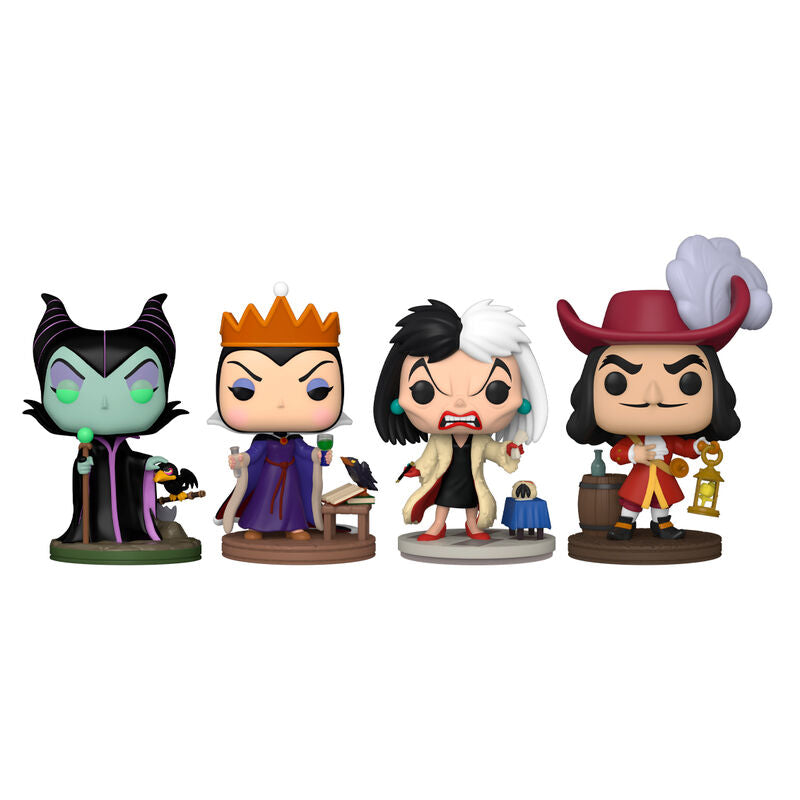 Blíster FUNKO POP! Disney Villains con cuatro figuras - 2