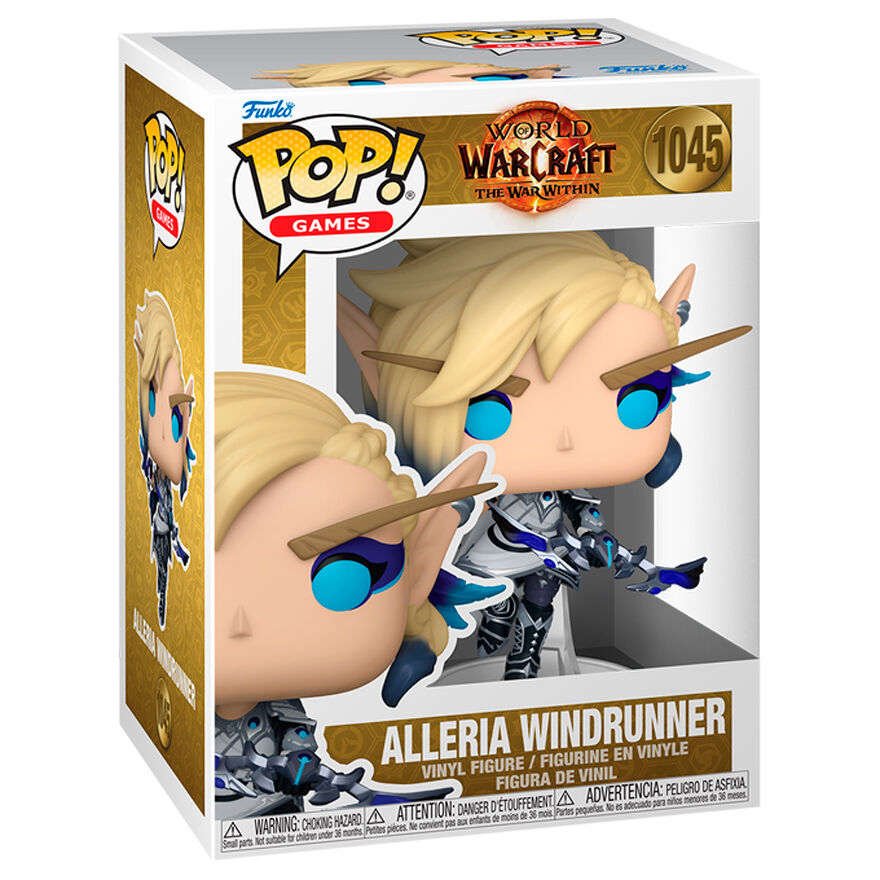 Figura Funko POP! de Alleria Windrunner con armadura y arco - 2