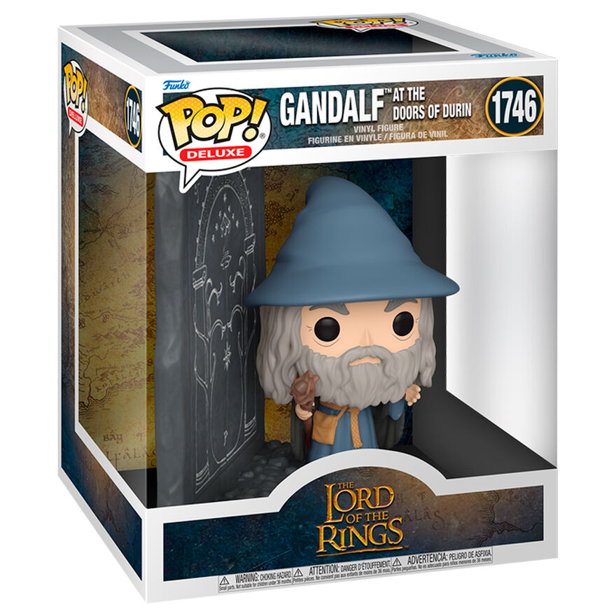 Figura Funko POP Deluxe de Gandalf ante las Puertas de Durin - 2