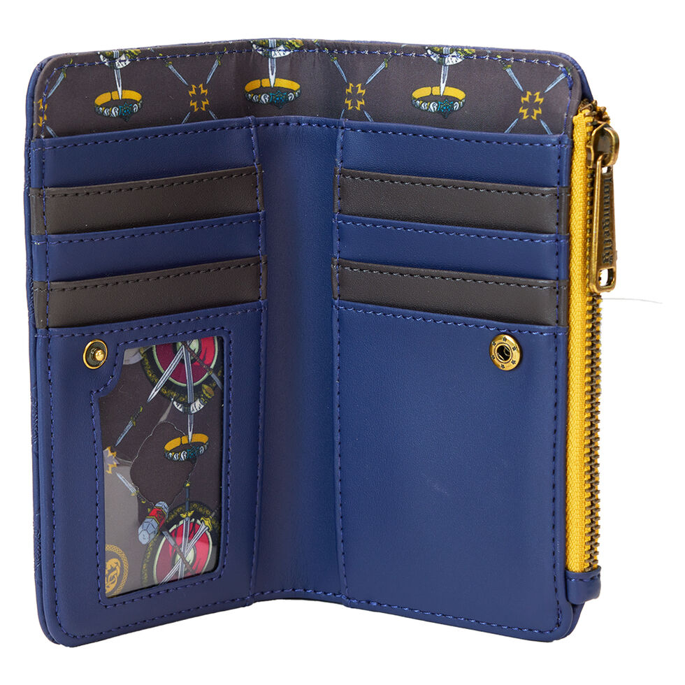 Cartera Loungefly azul de La Guerra de los Rohirrim con medallón frontal - 5