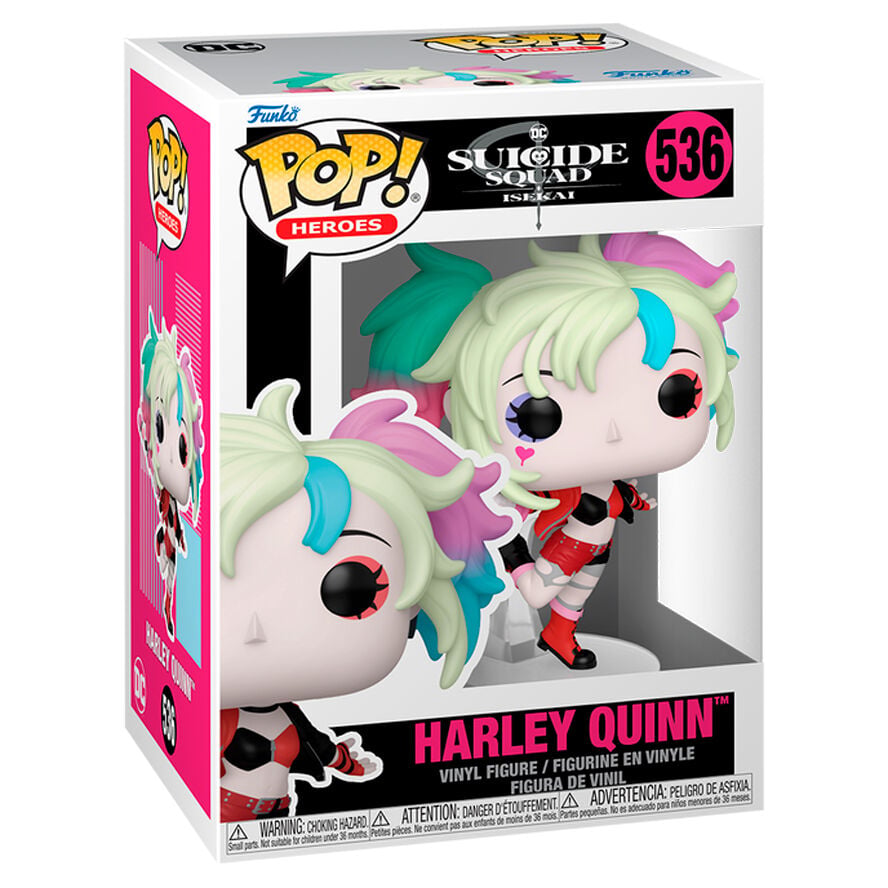 Figura Funko POP! de Harley Quinn de Escuadrón Suicida Isekai con bate - 2
