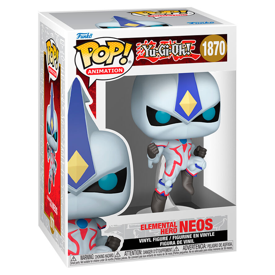 Figura Funko POP! de Elemental Hero Neos de Yu-Gi-Oh! en pose dinámica - 2