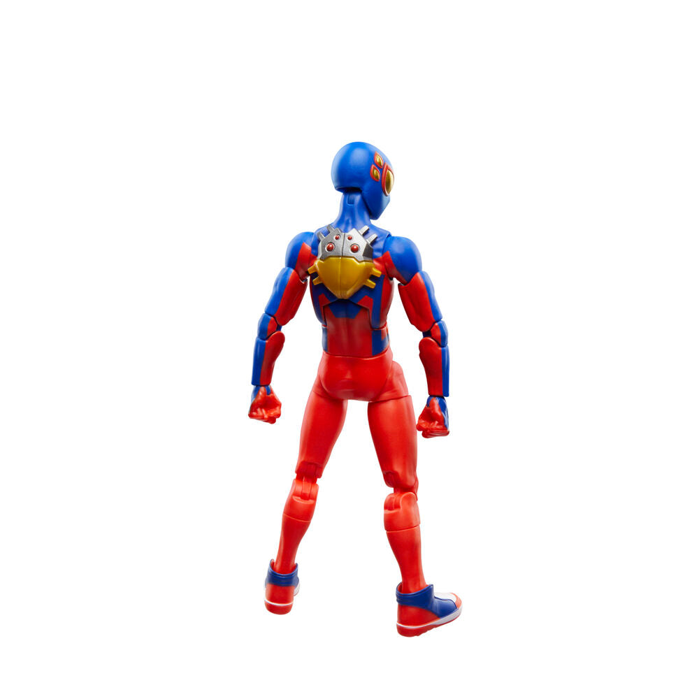 Figura articulada Spider-Boy de Spider-Man Marvel en rojo y azul - 10