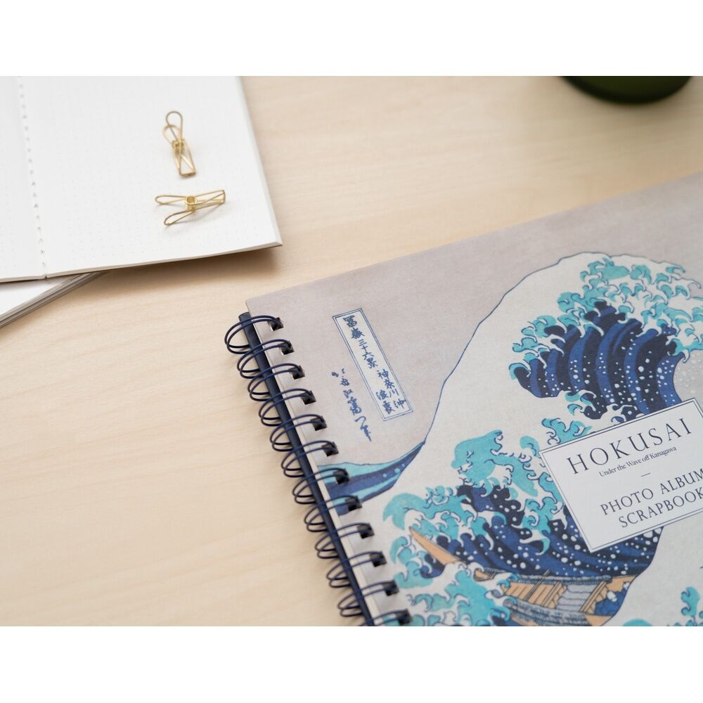 Álbum scrapbook ERIK con diseño de La gran ola de Kanagawa de Hokusai - 7