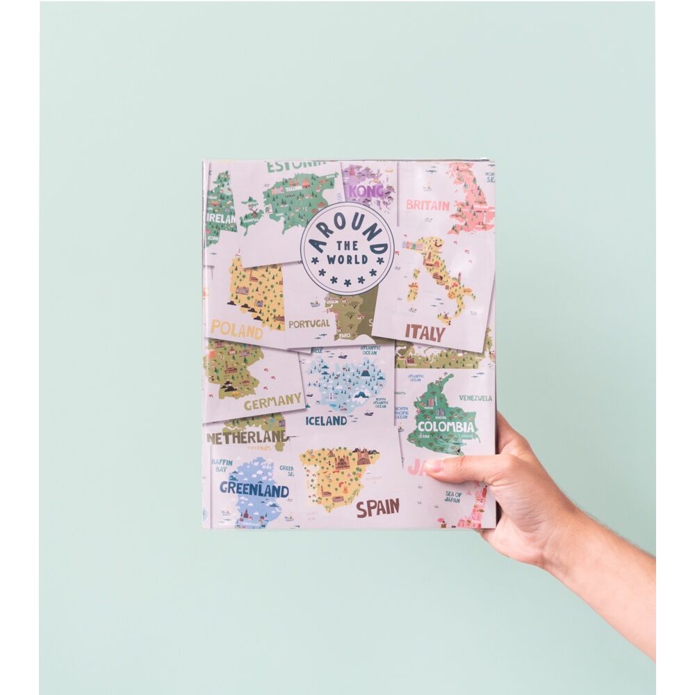 Álbum de fotos ERIK En Todo el Mundo con mapas ilustrados - 7