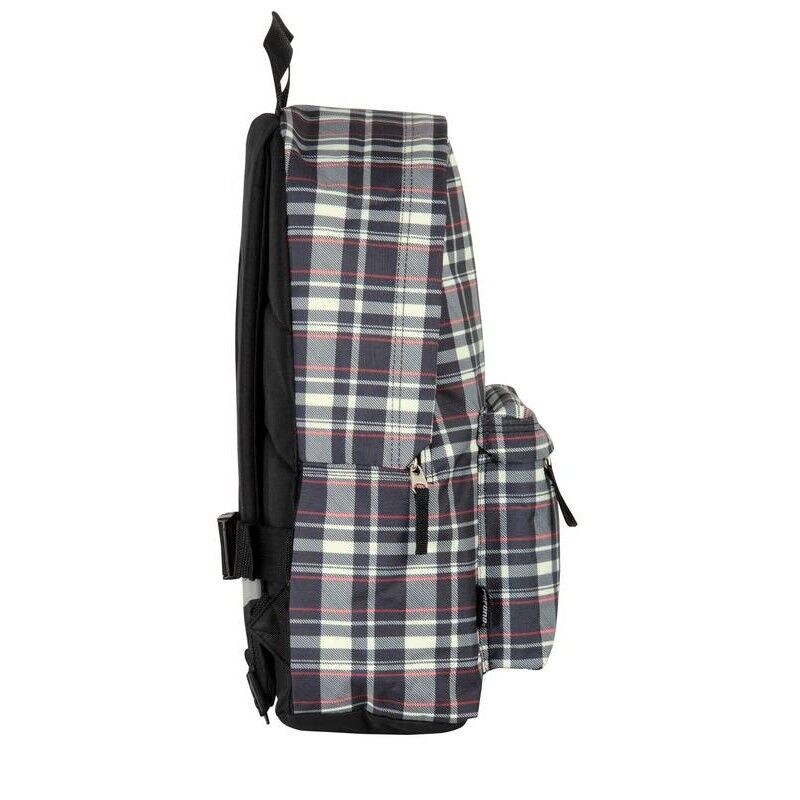 Mochila PERONA de cuadros con bolsillo frontal - 7