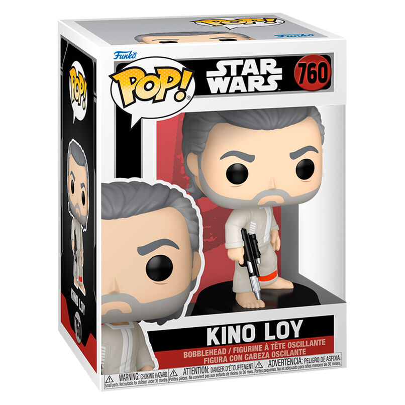 Figura Funko POP! de Kino Loy de Star Wars con bláster y base negra - 2