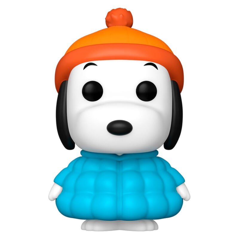 Figura Funko POP! de Snoopy Chase Exclusive con gorro naranja y jersey azul - 2