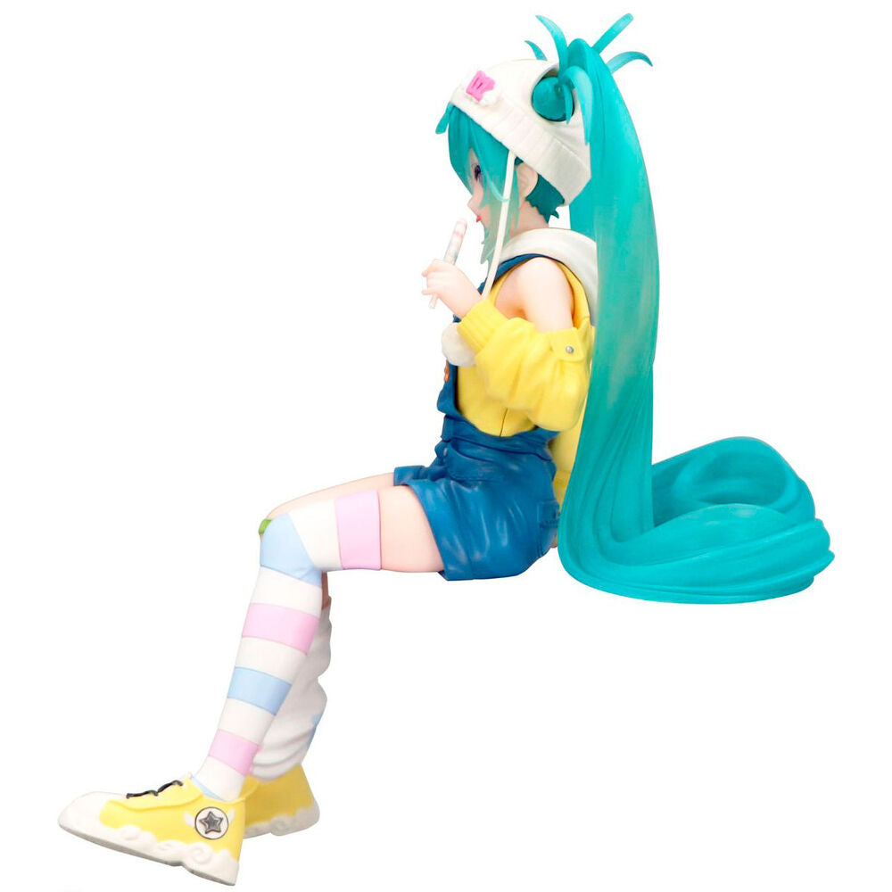 Figura Noodle Stopper de Hatsune Miku sentada con diseño Lollipop - 3