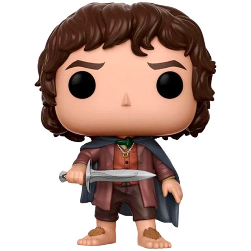 Figura Funko POP! de Frodo Bolsón #444 con caja de El Señor de los Anillos - 3