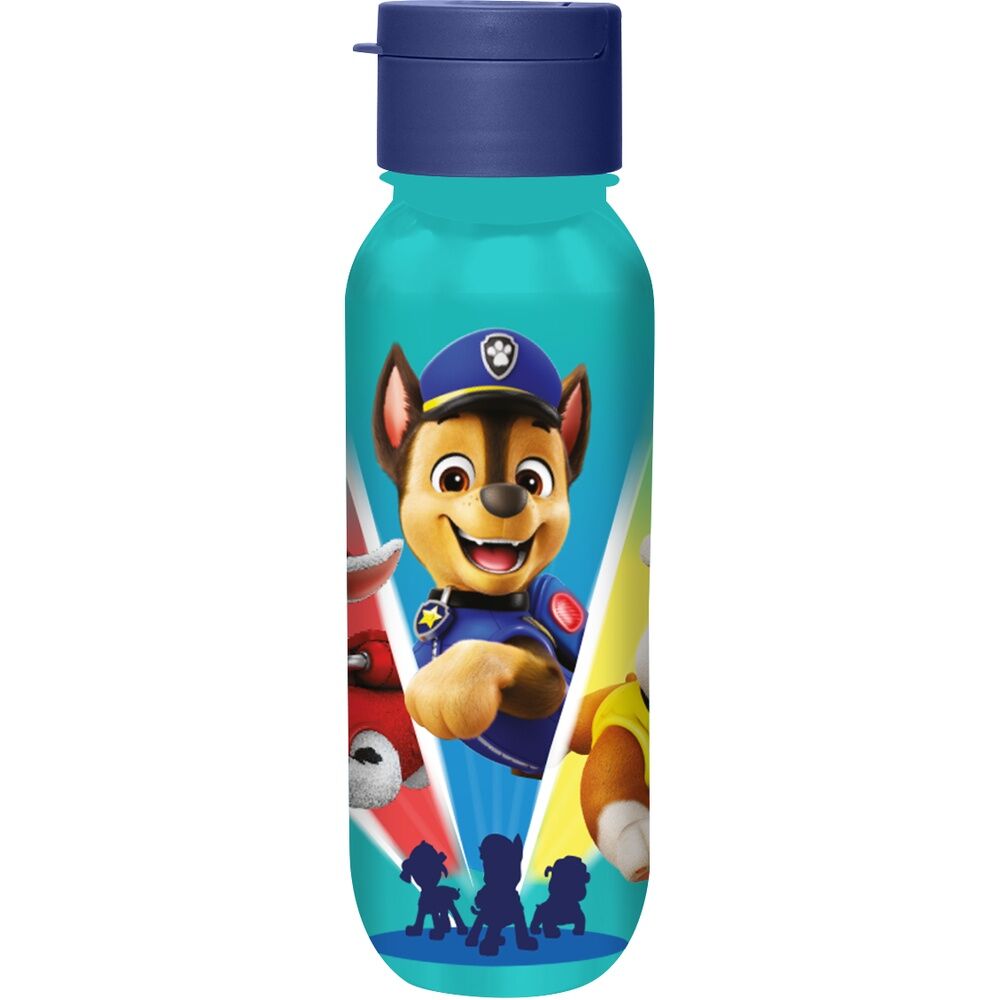 Cantimplora turquesa Paw Patrol de 500 ml con Chase