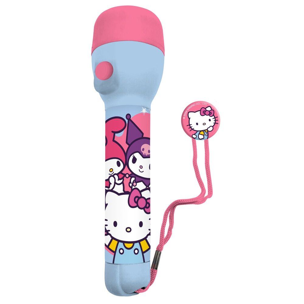 Linterna LED rosa Hello Kitty and Friends con cordón - 2
