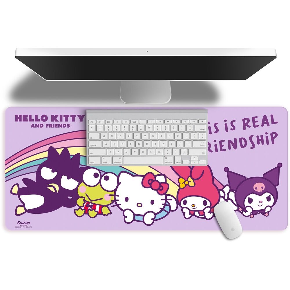 Alfombrilla gaming lila Hello Kitty and Friends de 80 x 35 cm - 3