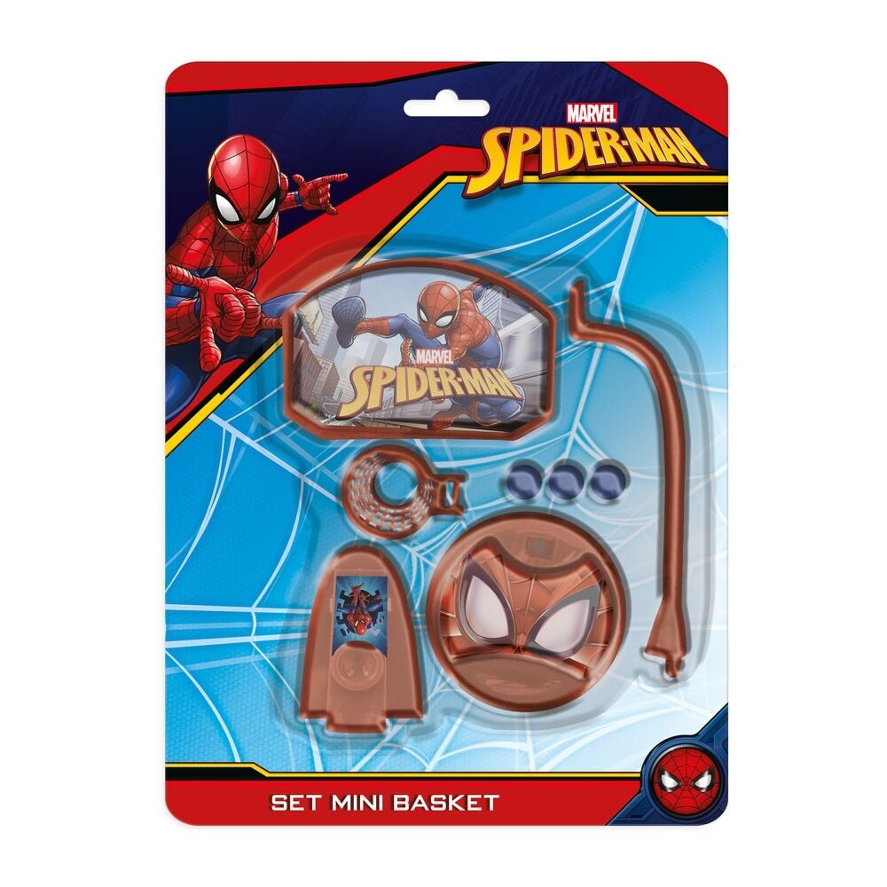 Set mini basket Spider-Man Marvel con tablero y aro
