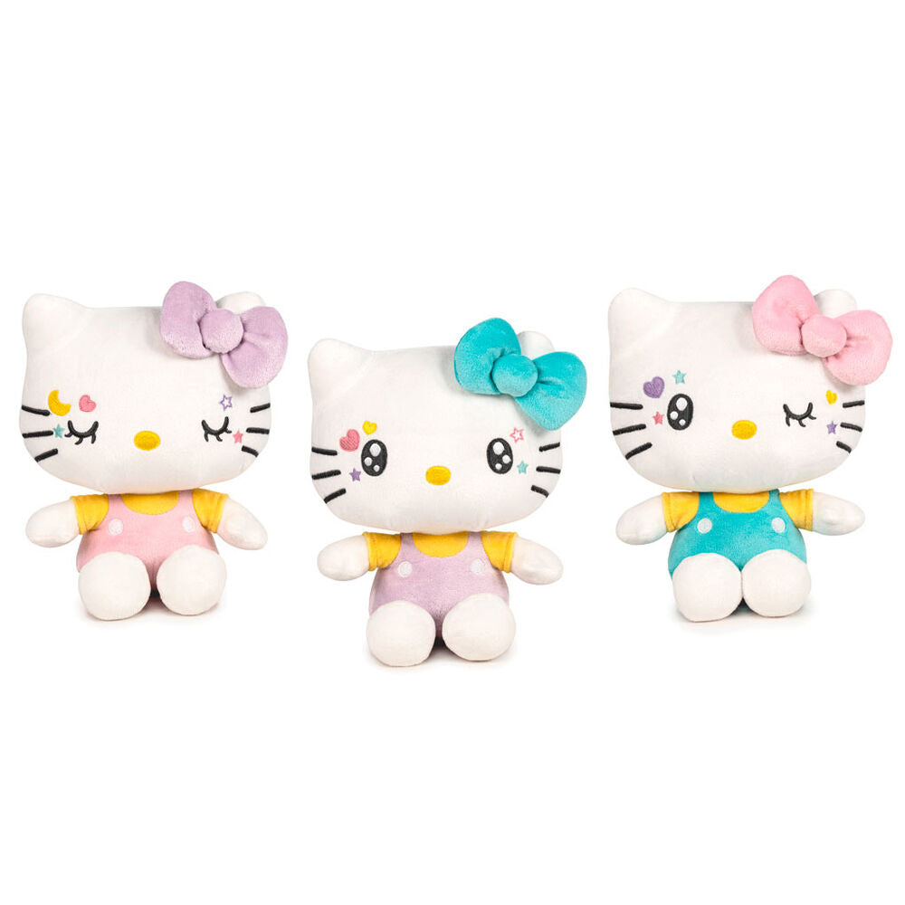 Peluche Hello Kitty 50th Anniversary de 16 cm con lazo de color - 2
