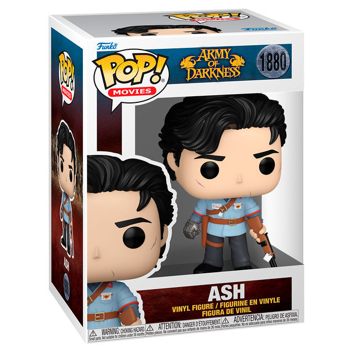 Figura Funko POP! de Ash de Army of Darkness con motosierra y guantelete - 2